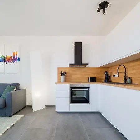 Luxury Apartment- Balcony- Private Rooftop And Jacuzzi- Common Pool